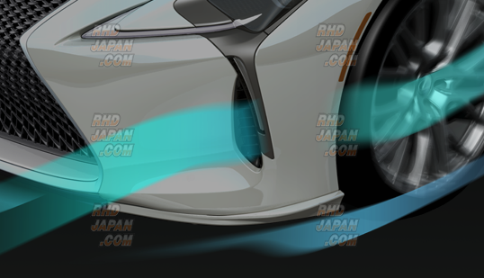 TRD Exterior Parts Side Skirt Set Black Edition - Lexus